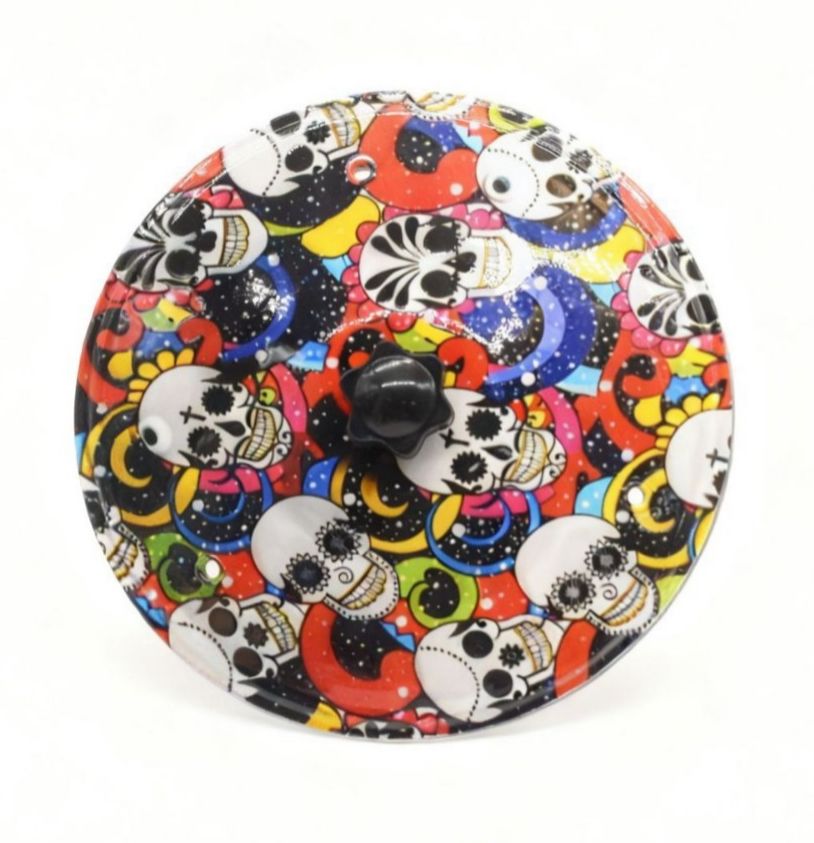 Mini Car Drum Color Skull