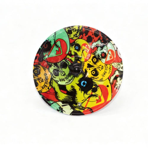 Mini Car Drum Color Skull