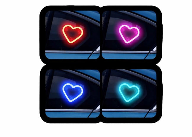 Car Neon Heart
